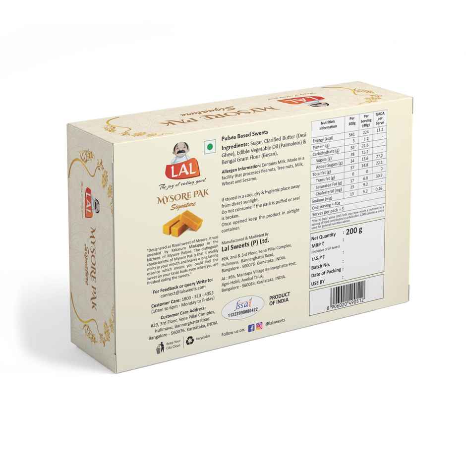 Lal Mysore Pak Signature Combo