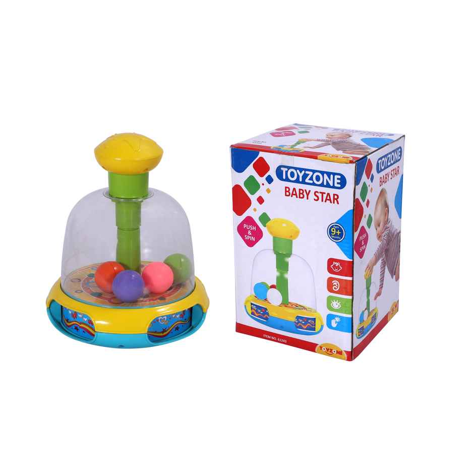 Toyzone Baby Star Push and Spin