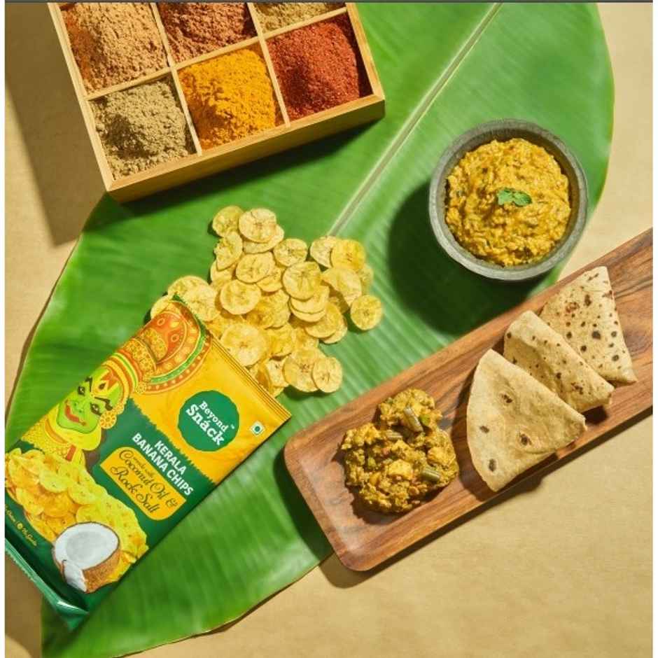 Beyond Snack Kerala Banana Chips | with Coconut Oil & Rock Salt