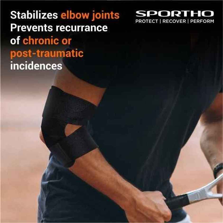 Nivia Orthopedic Basic Elbow Support | Free Size