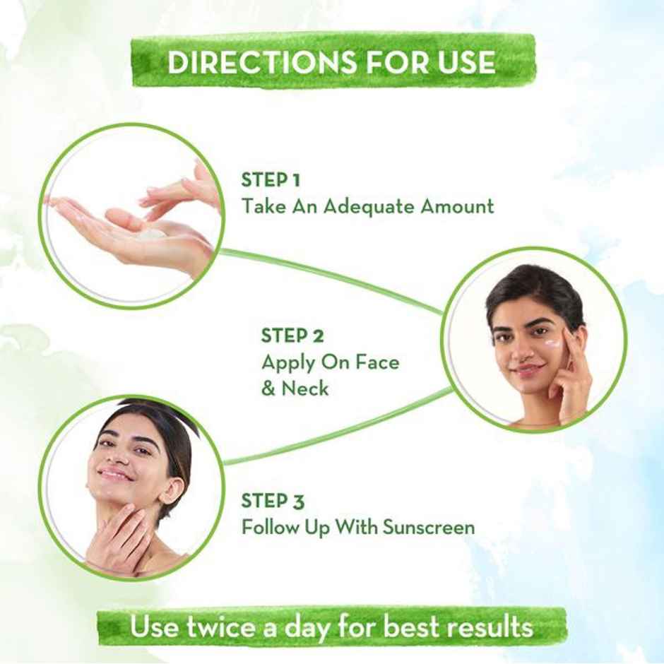 Mamaearth Ubtan Oil-Free Face Moisturizer With Turmeric & Saffron For Skin Brightening