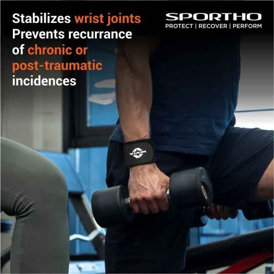 Nivia Wrist Support - Black