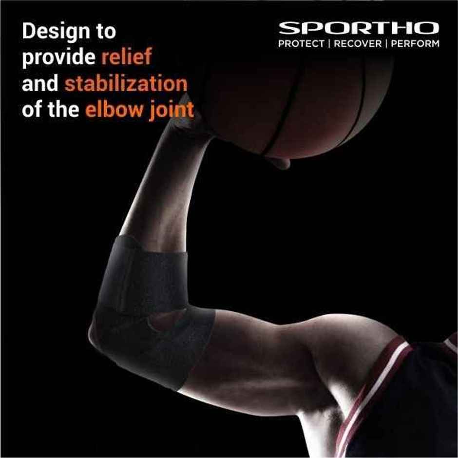 Nivia Orthopedic Basic Elbow Support | Free Size