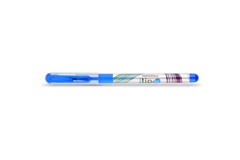 Nataraj Itip Gel Pen 10 Pens - Blue