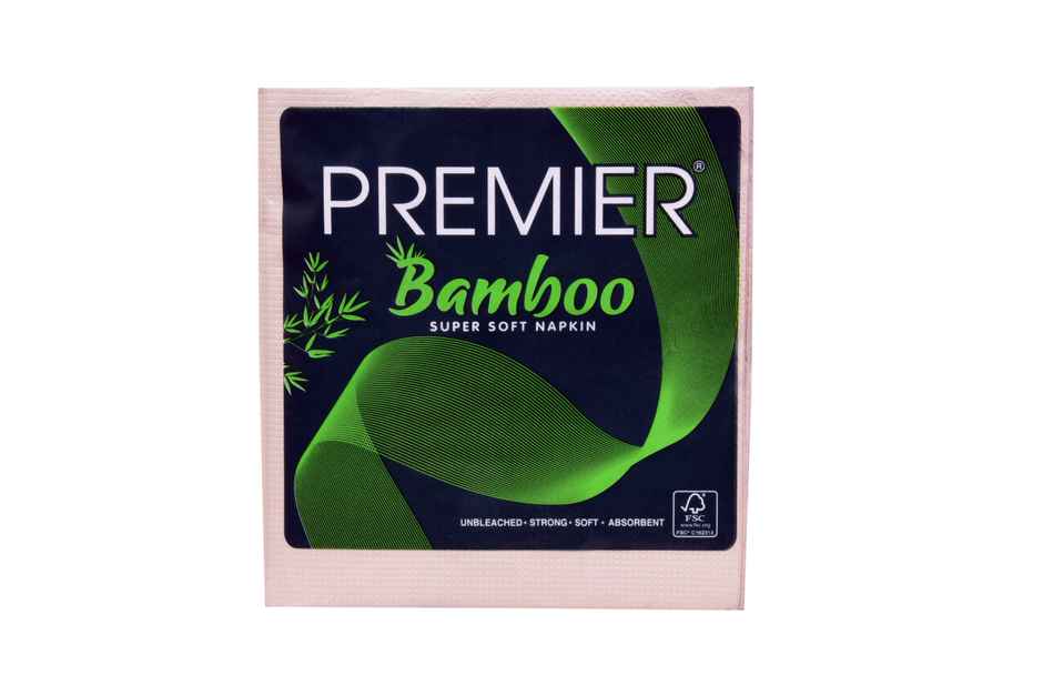 Premier Bamboo Super Soft Napkin 2 Ply 50 Pulls