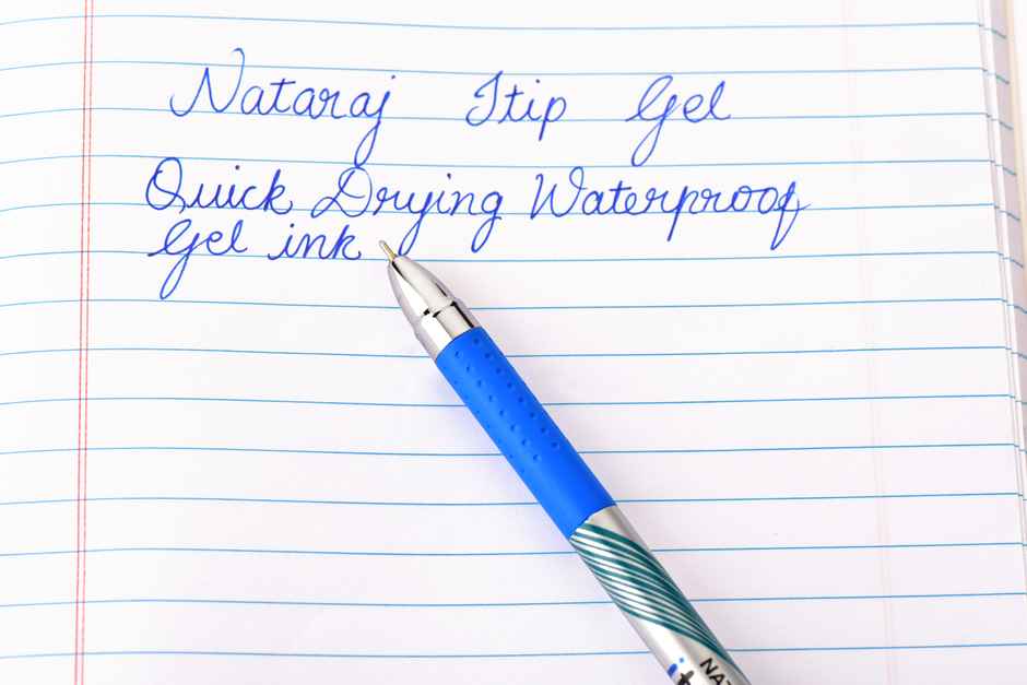 Nataraj Itip Gel Pen 10 Pens - Blue