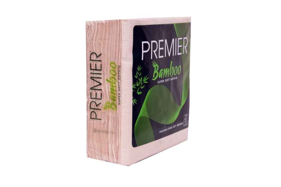 Premier Bamboo Super Soft Napkin 2 Ply 50 Pulls