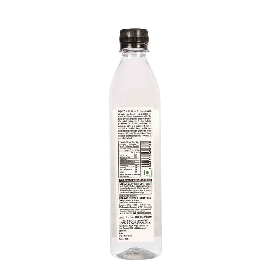 Max Care Cold Pressed Virgin Coconut Oil