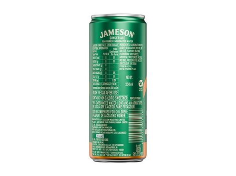 Jameson Zero Sugar Ginger Ale