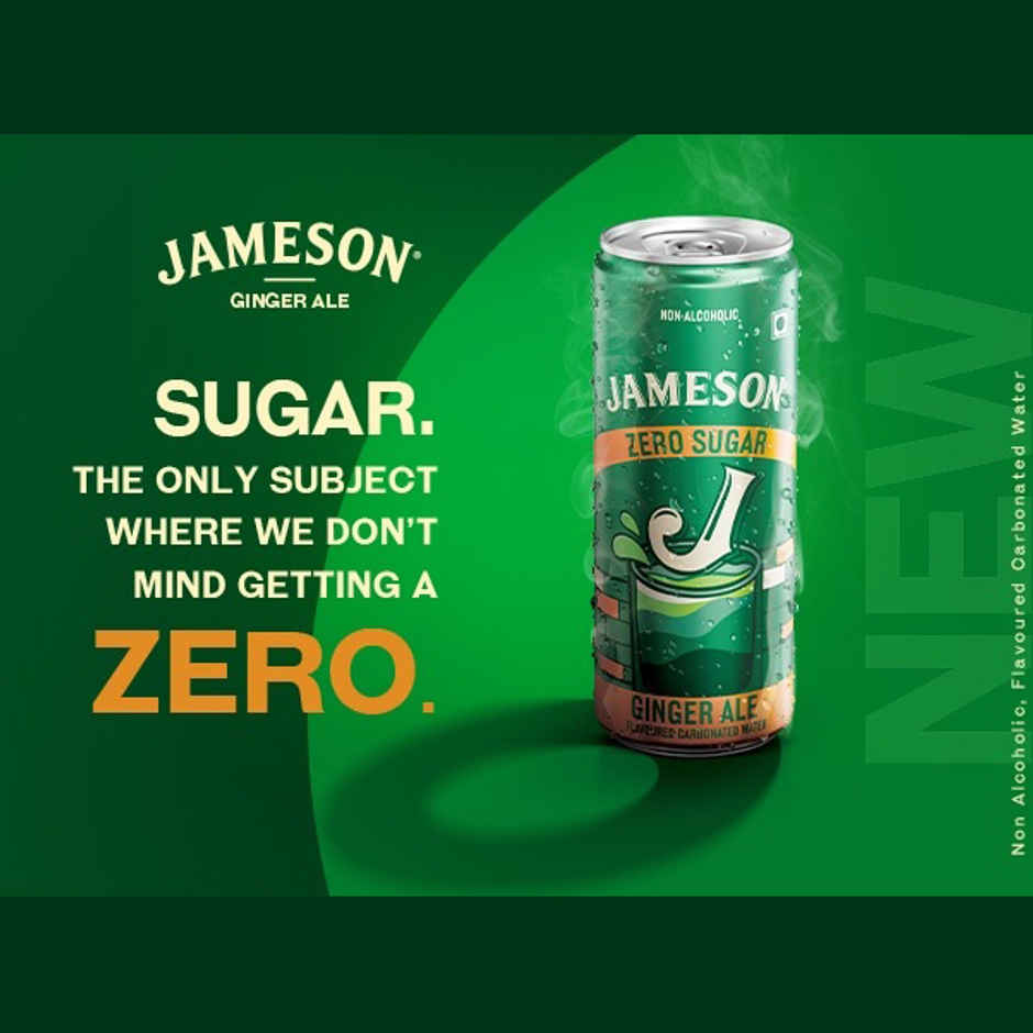 Jameson Zero Sugar Ginger Ale | Refreshing