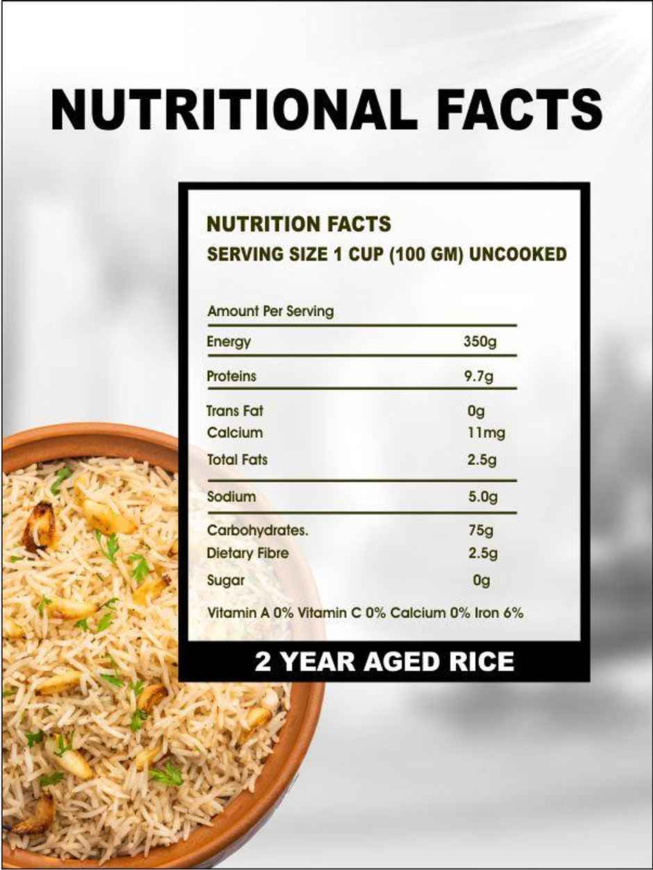 Aeroplane Brown Basmati Rice Pouch