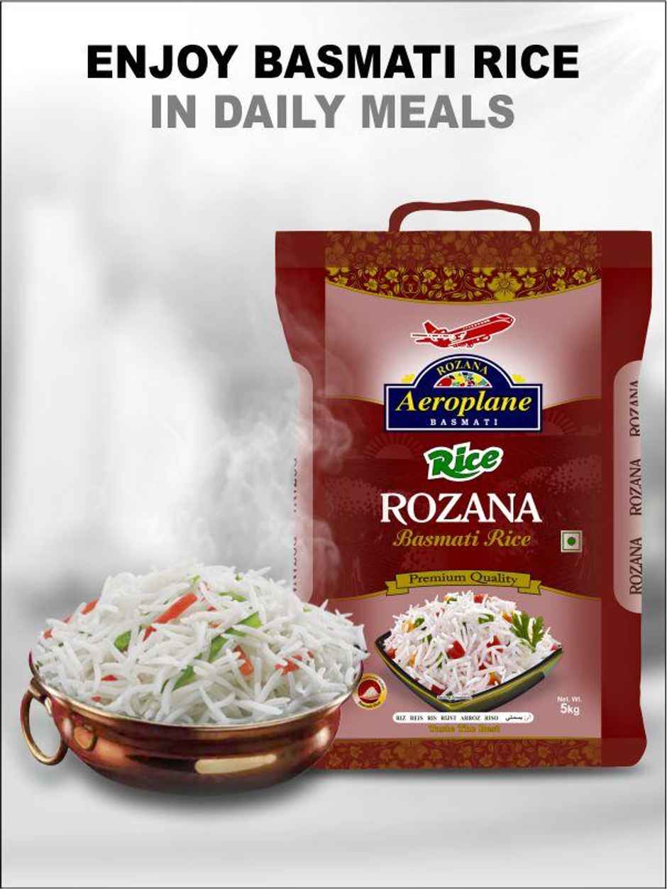 Aeroplane Rozana Basmati Rice 