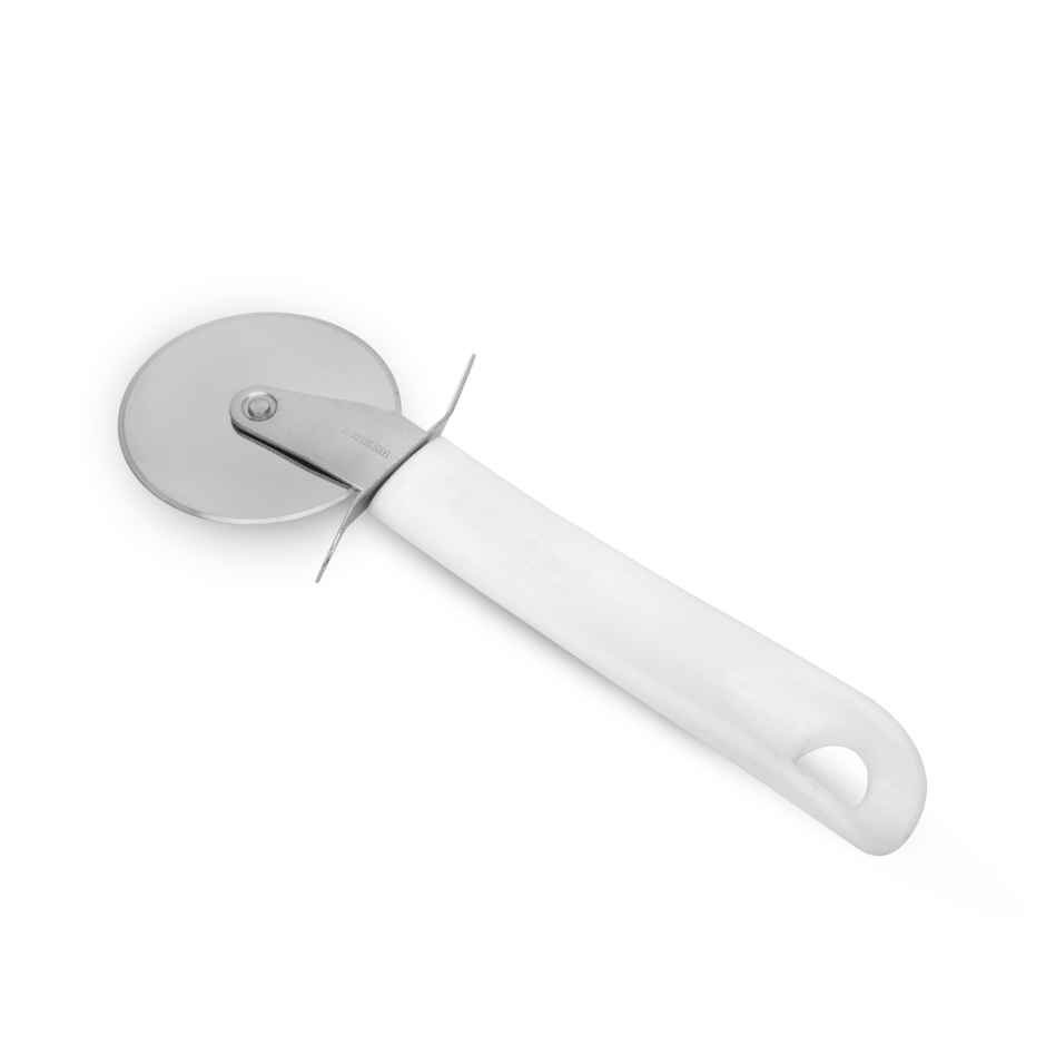 Fackelmann Stainless Steel Arcadania Pizza Cutter | Ideal For Cutting Pizza | Naan | Sandwich