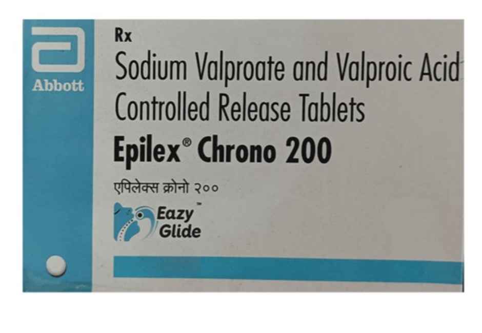 Epilex Chrono 200 Eazy Glide Tablet CR