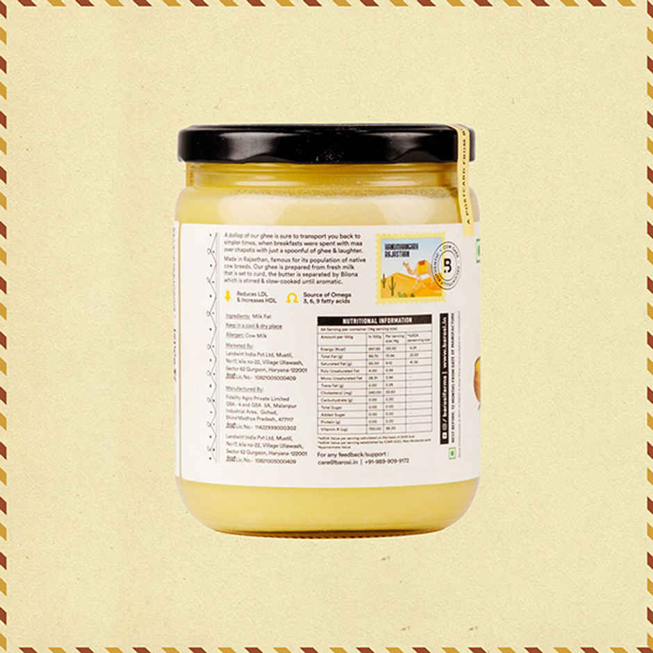 Barosi Cultured Cow Ghee