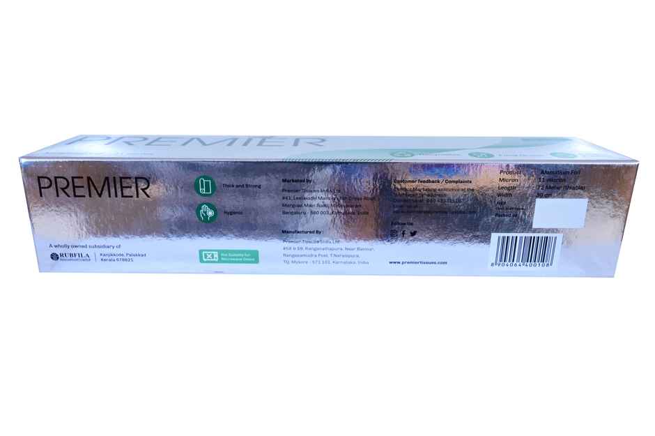 Premier Aluminium Foil 72 Mtrs