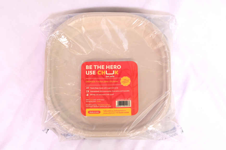 Baggase Meal Plate | 9 inch | Chuk