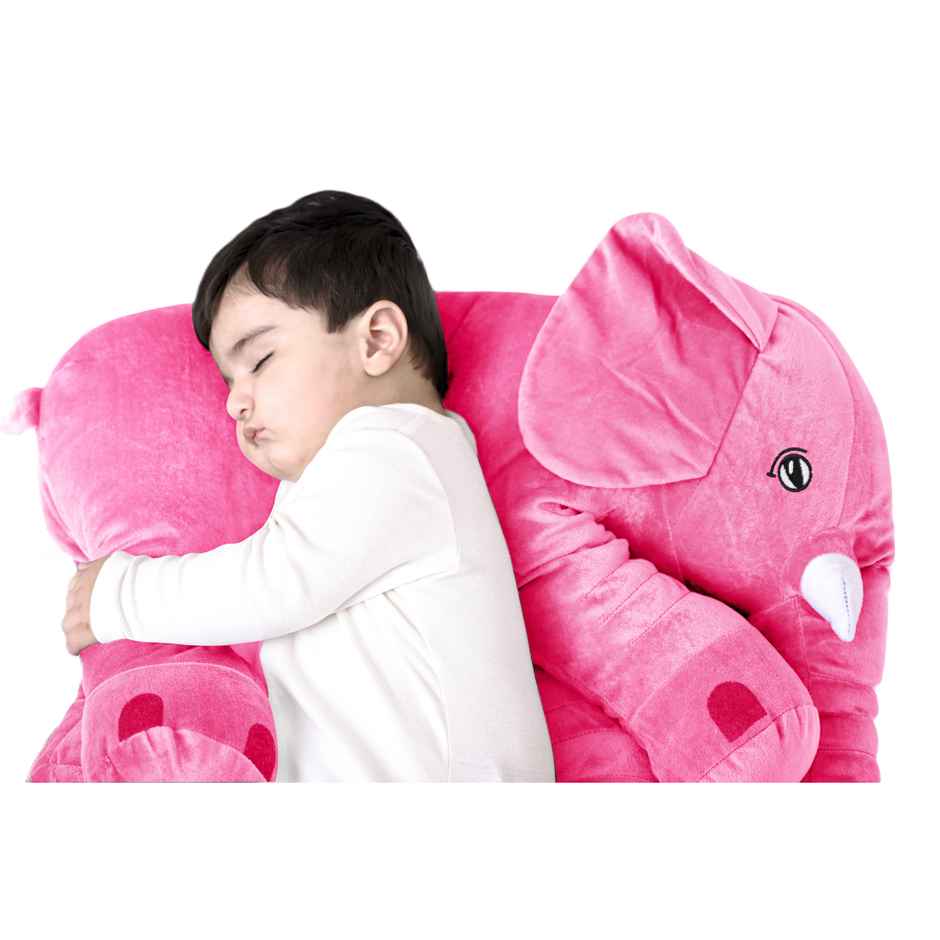 Dearjoy Baby Elephant Shaped Pillow - Pink