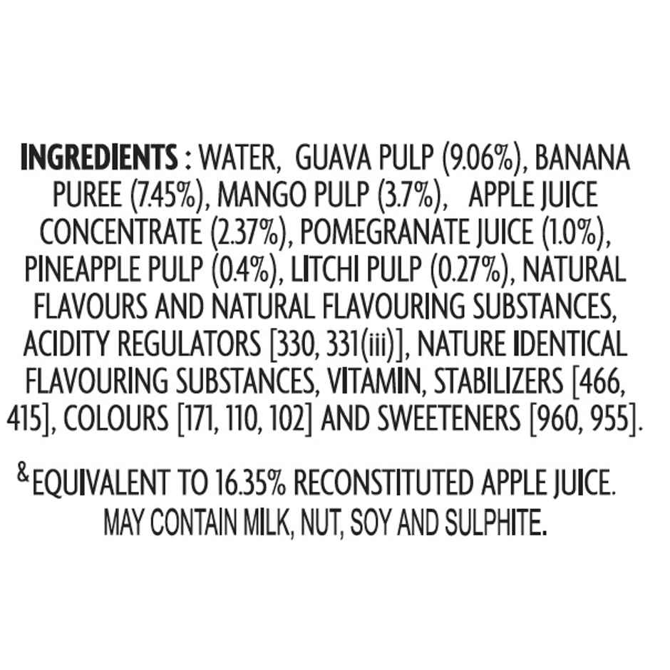 B Natural Mixed Fruit No Added Sugar | Refreshing & Enjoyable