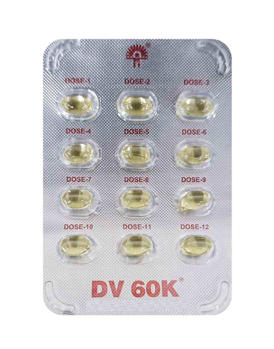 DV 60K Vitamin D3 Capsule