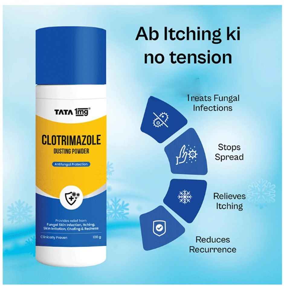 Tata 1mg Clotrimazole Dusting Powder