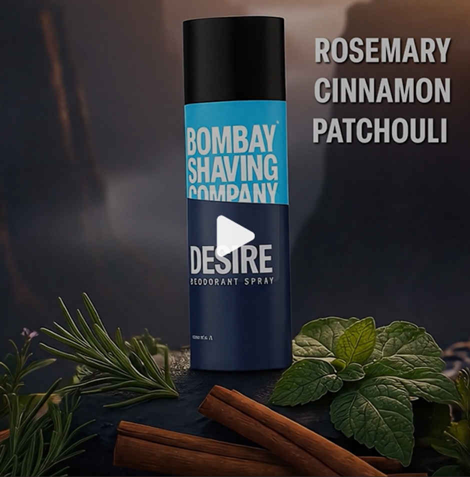 Bombay Shaving Company Desire Deodorant Spray Combo