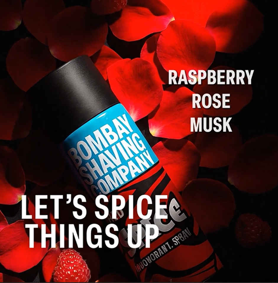 Bombay Shaving Company Red Spice & Black Vibe Combo Deodorant Spray For Men Pack Of 2