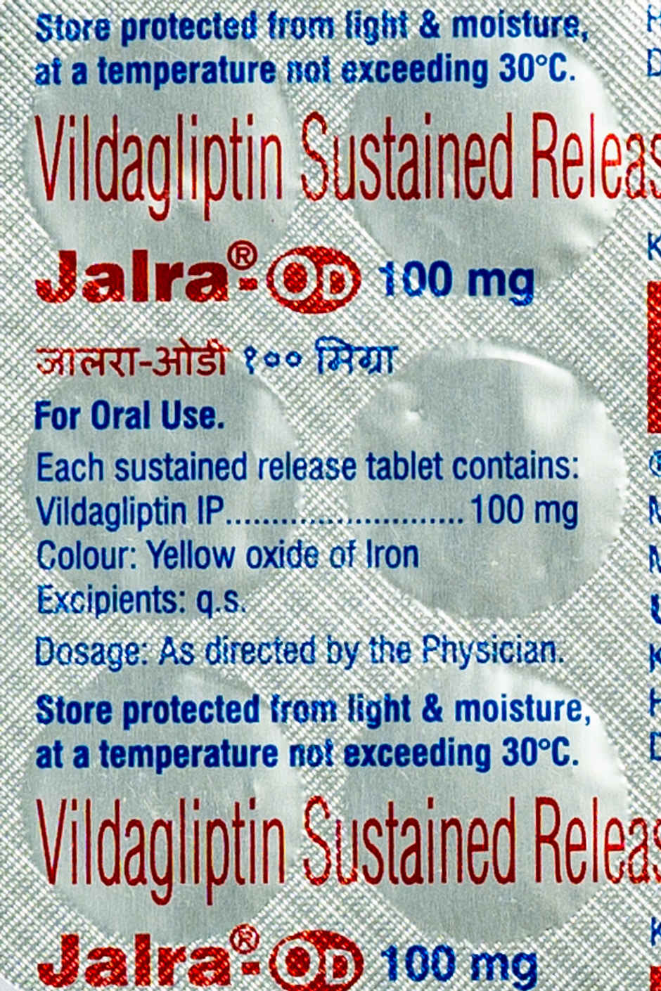 Jalra-OD 100mg Tablet SR