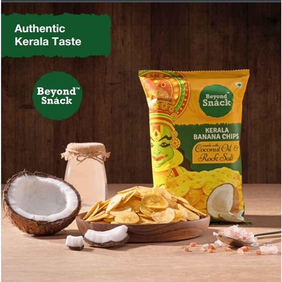 Beyond Snack Kerala Banana Chips | with Coconut Oil & Rock Salt
