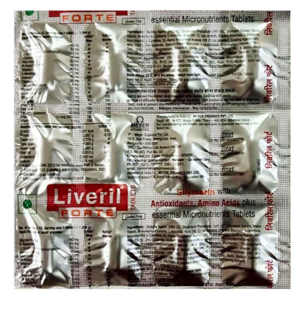 Liveril Forte Gluten Free Tablet