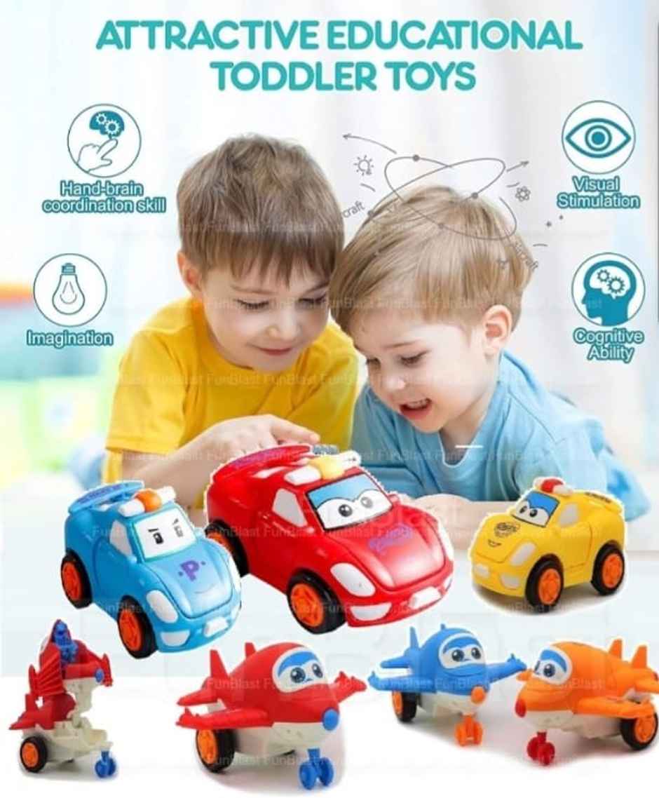 Urban Tots Transformer Car - Assorted