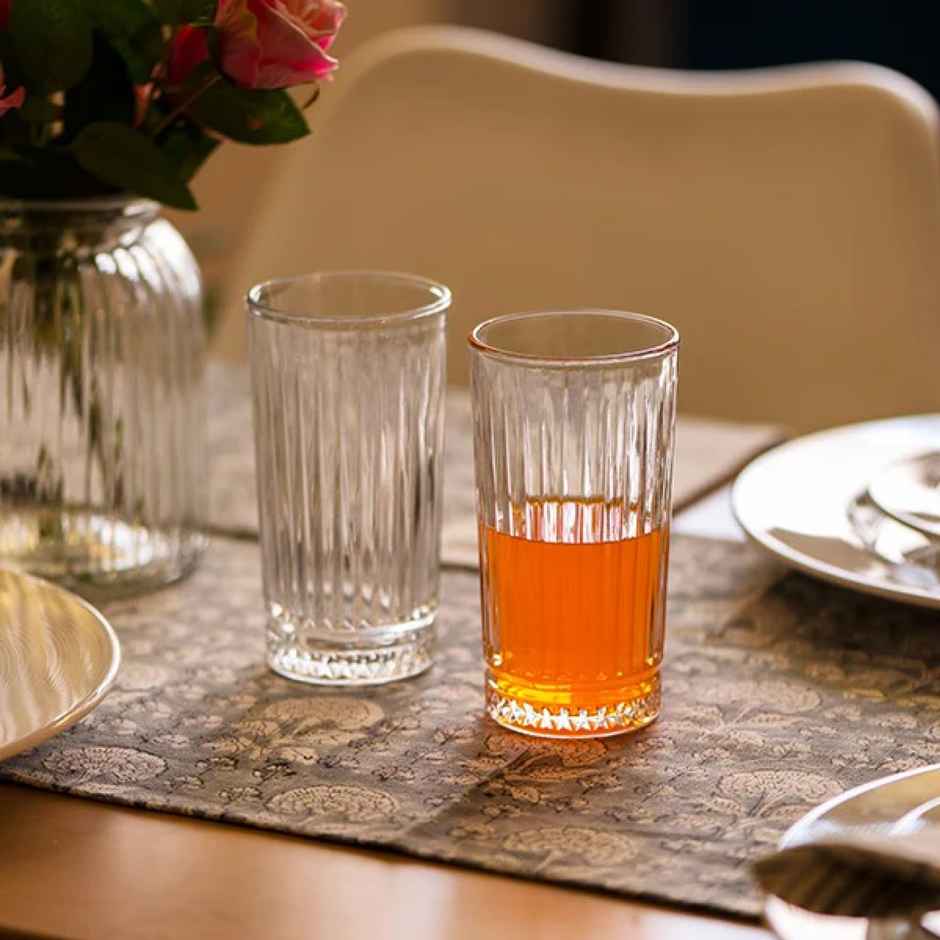 Roxx Ruby HB Tumbler Glass - 265 ml | Pack of 6