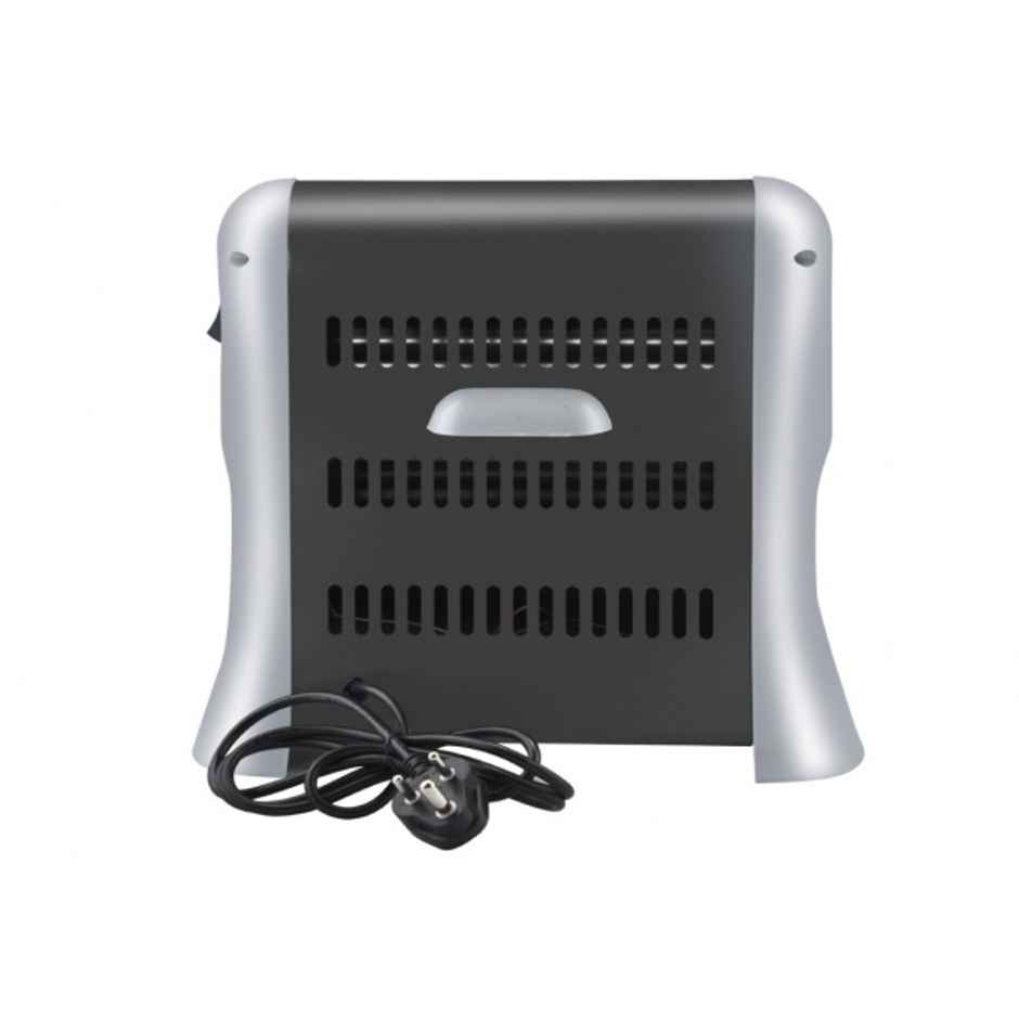 Maharaja Whiteline Quato Neo 800 Watts Quartz Heater, 2 Heat Setting, Shock Proof Body - Grey