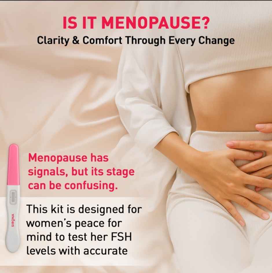Sirona Menopause Test Kit
