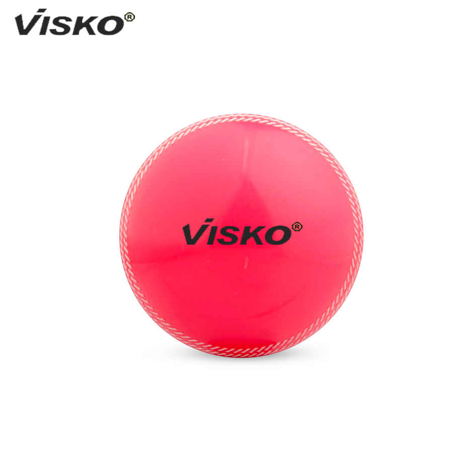 Visko Synthetic Cricket Wind Ball | Heavy | Floro,Orange & Pink