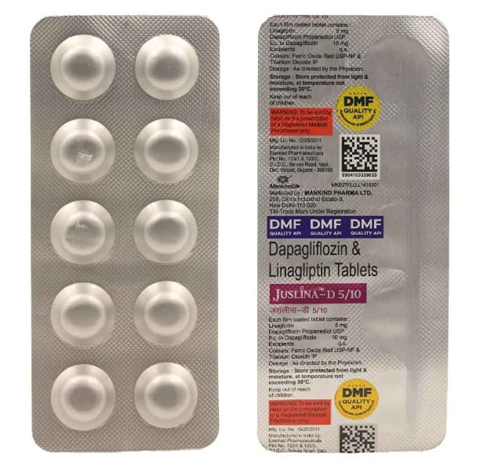Juslina-D 5/10 Tablet