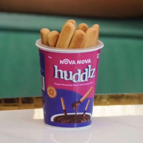 Nova Nova Huddlz- Cookie Sticks And Chocolate Dip