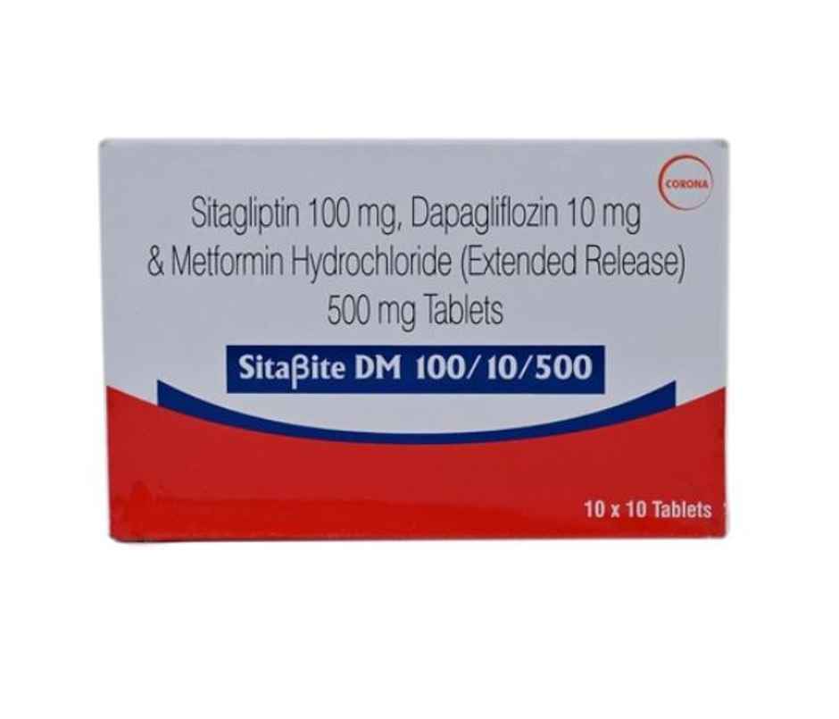 Sitabite DM 100/10/500 Tablet ER