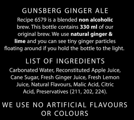 Gunsberg Ginger Ale