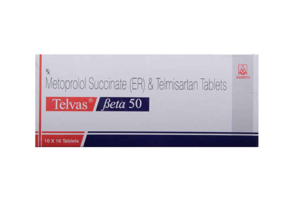 Telvas Beta 50 Tablet ER