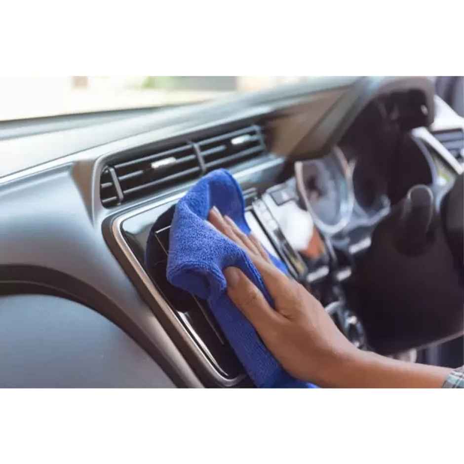 Daluci Microfiber Vehicle Washing Cloth For Superior Cleaning | Pack Of 2 | 340 Gsm | Multicolor