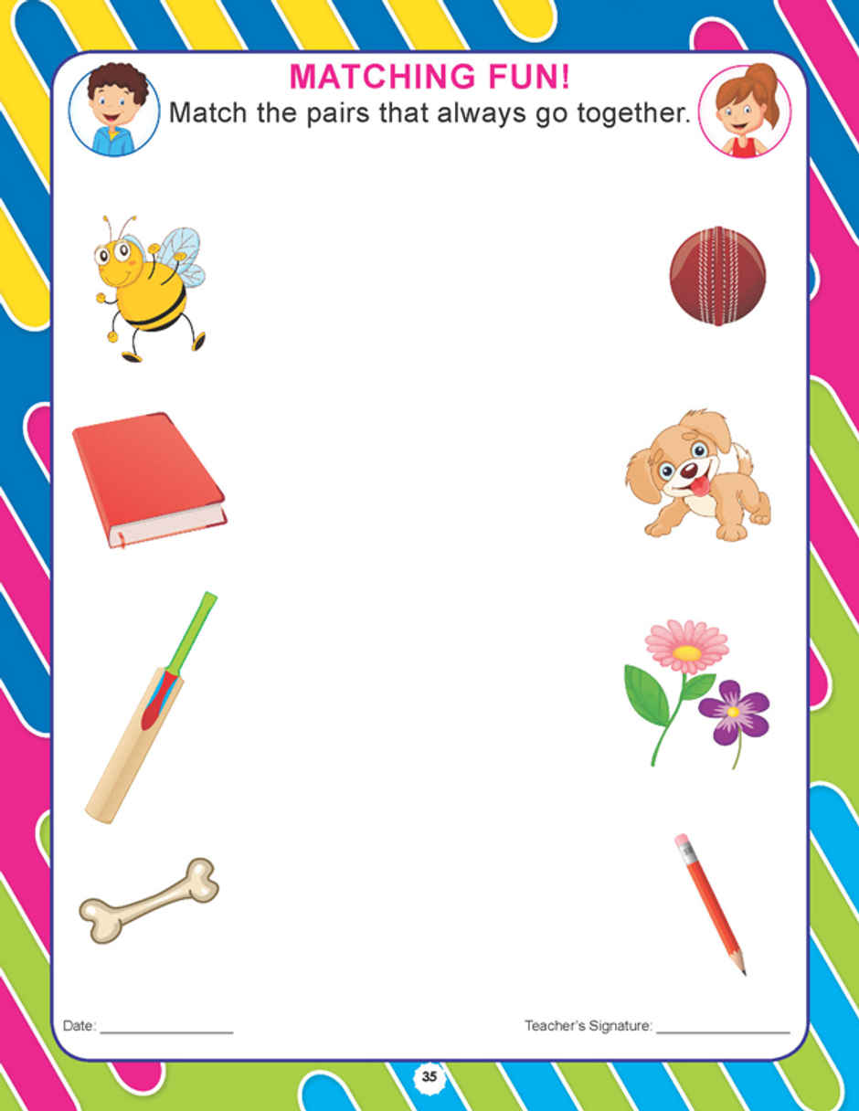Dreamland Pre Nursery Pattern Writing Book for Kids | Age 2 to 5 Years