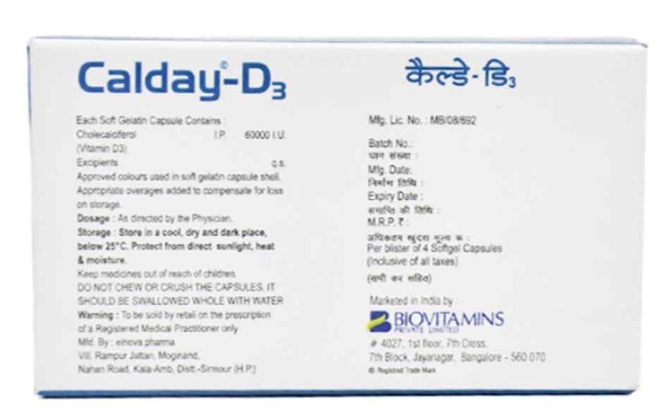 Calday-D3 Capsule