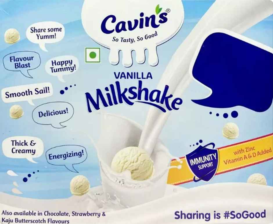 Cavin's Vanilla Milkshake Combo