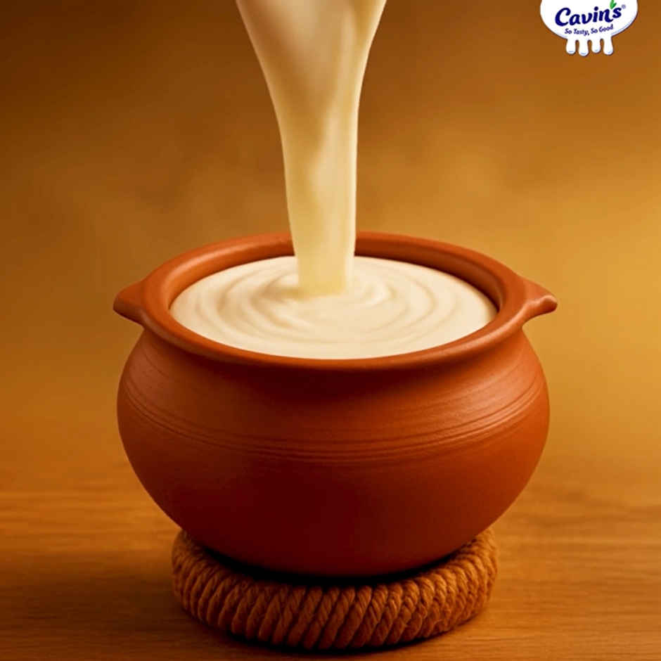 Cavin's Rose Lassi, Refreshing Yogurt Drink with a Hint of Rose Flavour