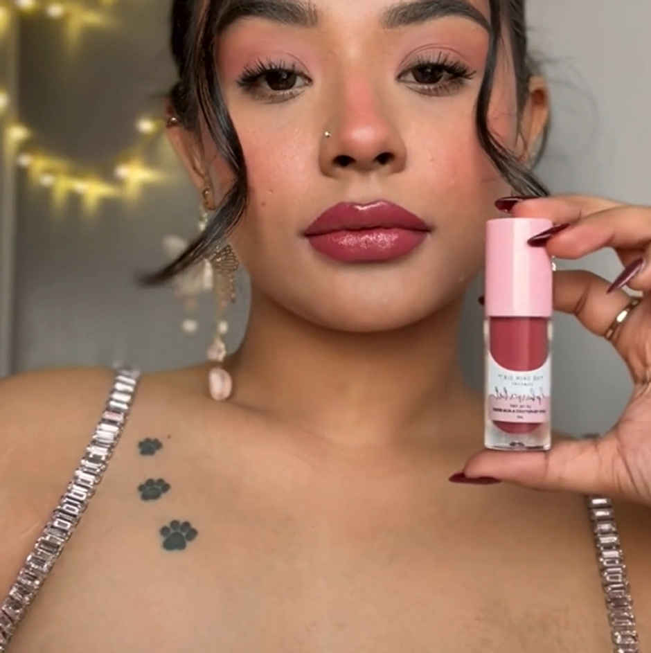 THE SKIN DIET COMPANY Lip Barrier Shine Gloss Oil For Dry & Pigmented Lips - Mi Amor