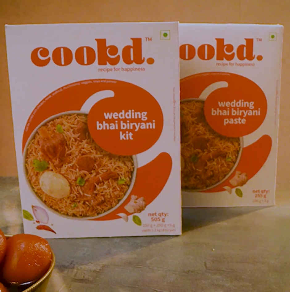 Cookd Ambur Biryani Kit (505g) & Cookd Wedding Bhai Biryani Kit (505g) Combo