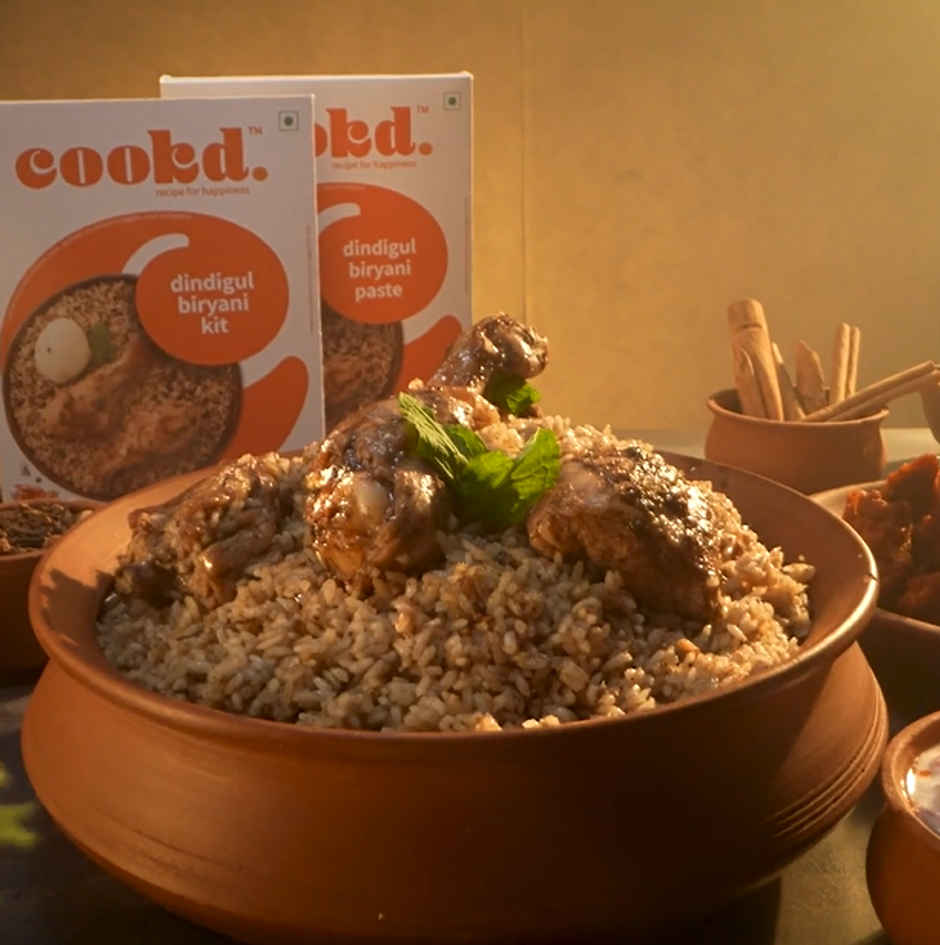 Cookd Dindigul Biryani Kit Combo 