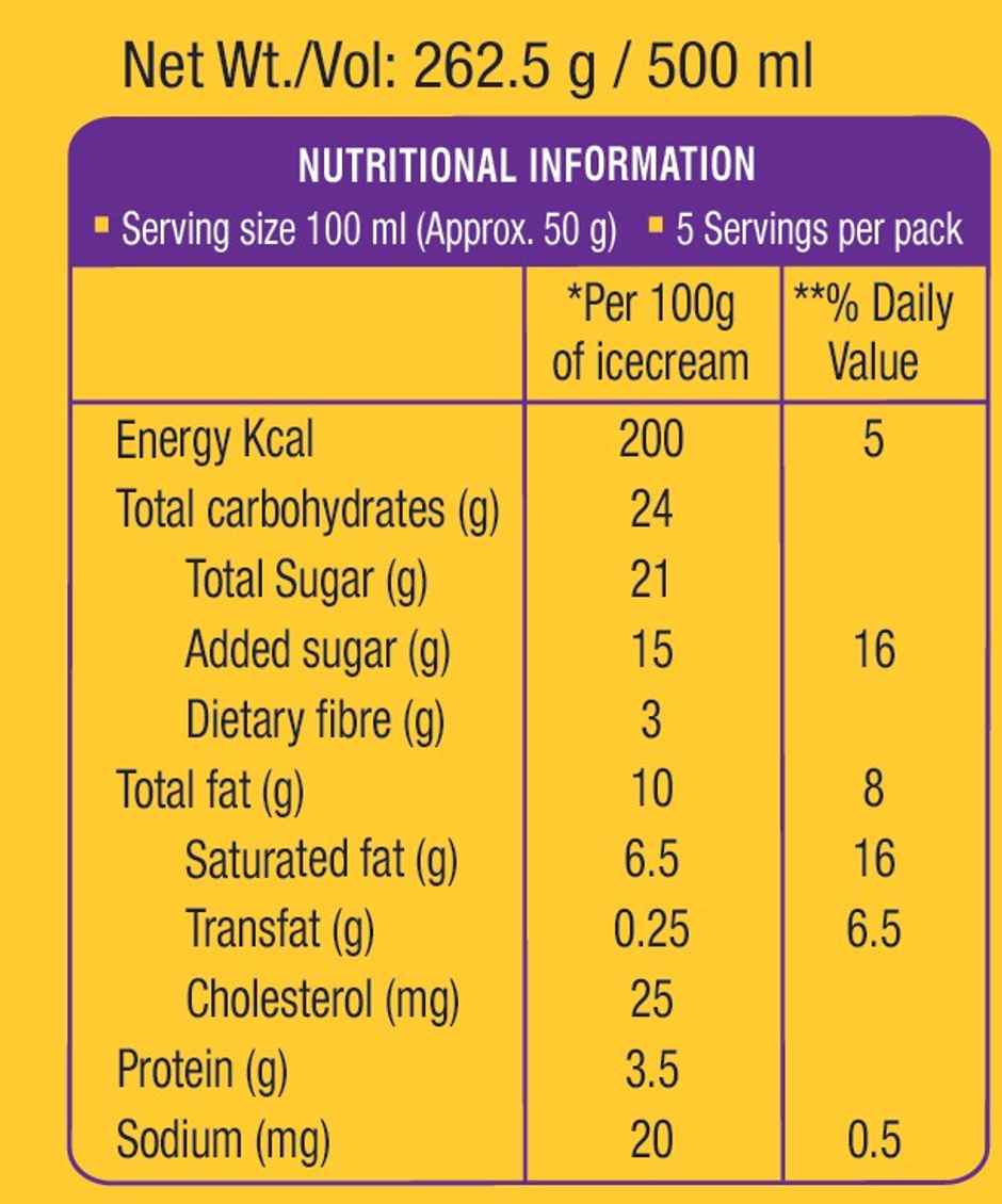 Mercelys Ice Cream Fp Butterscotch