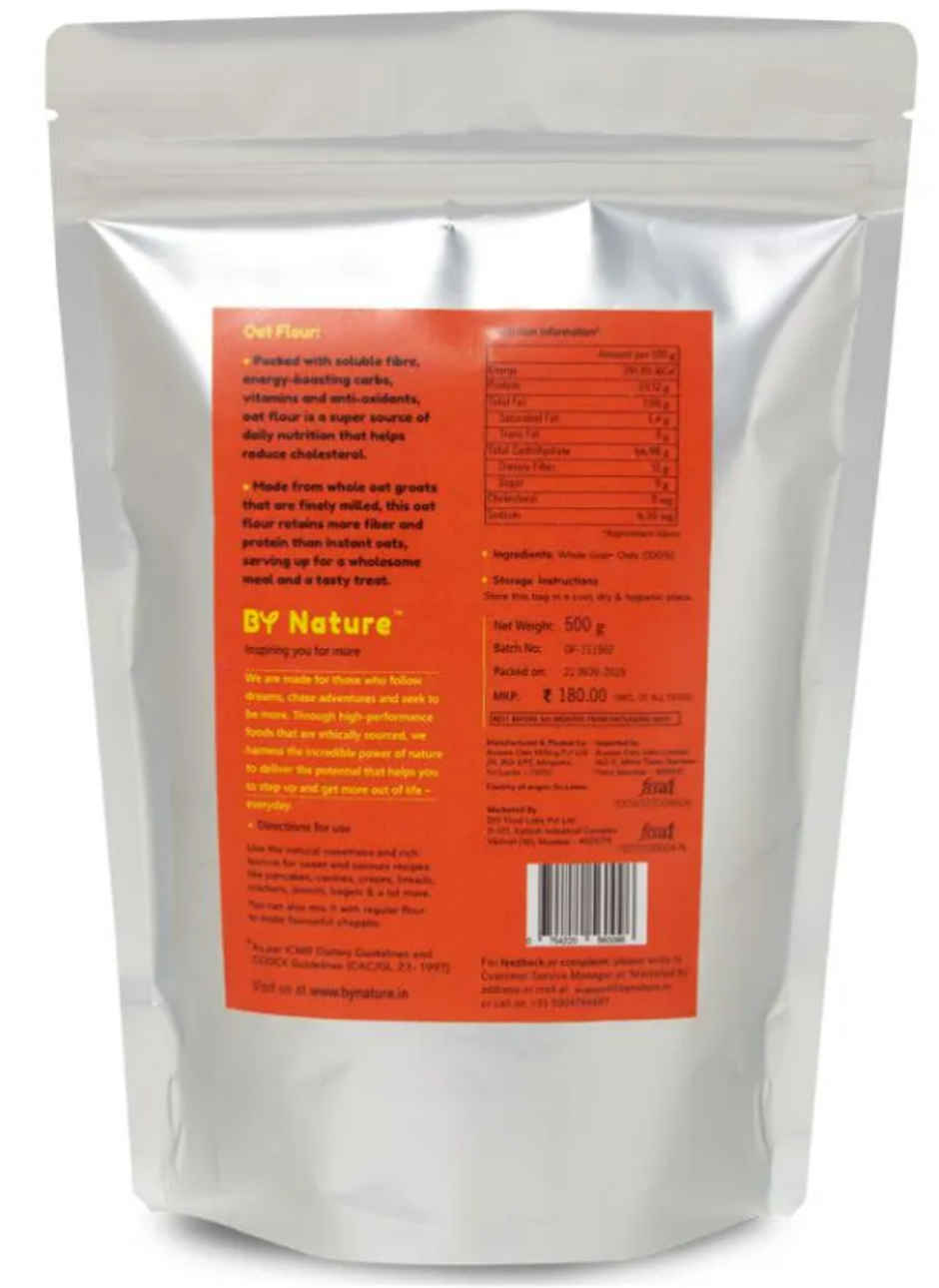 By Nature Oat Flour - Whole Grain, Keto-Friendly